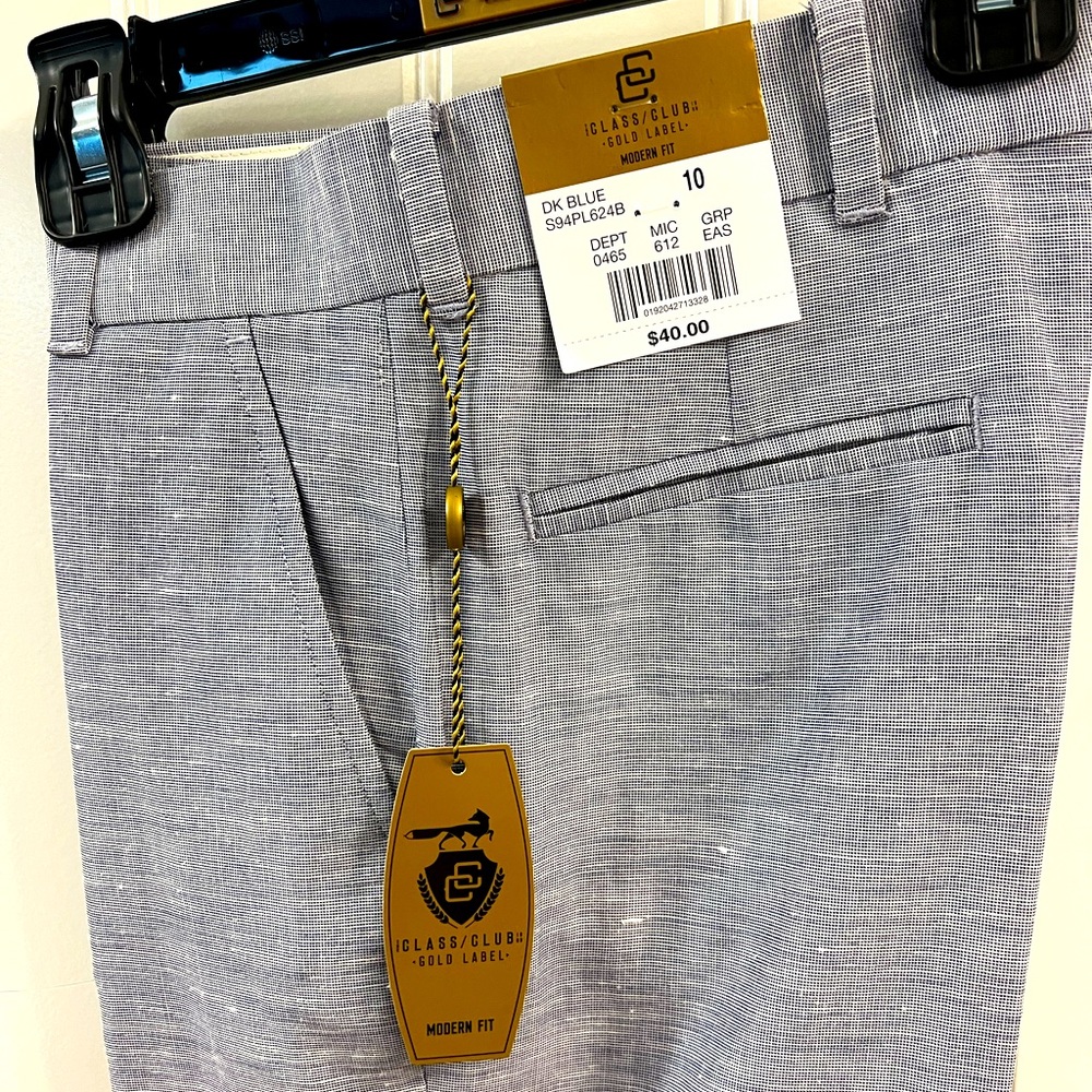 New Class Club Blue Dress Pants Boys Size 10